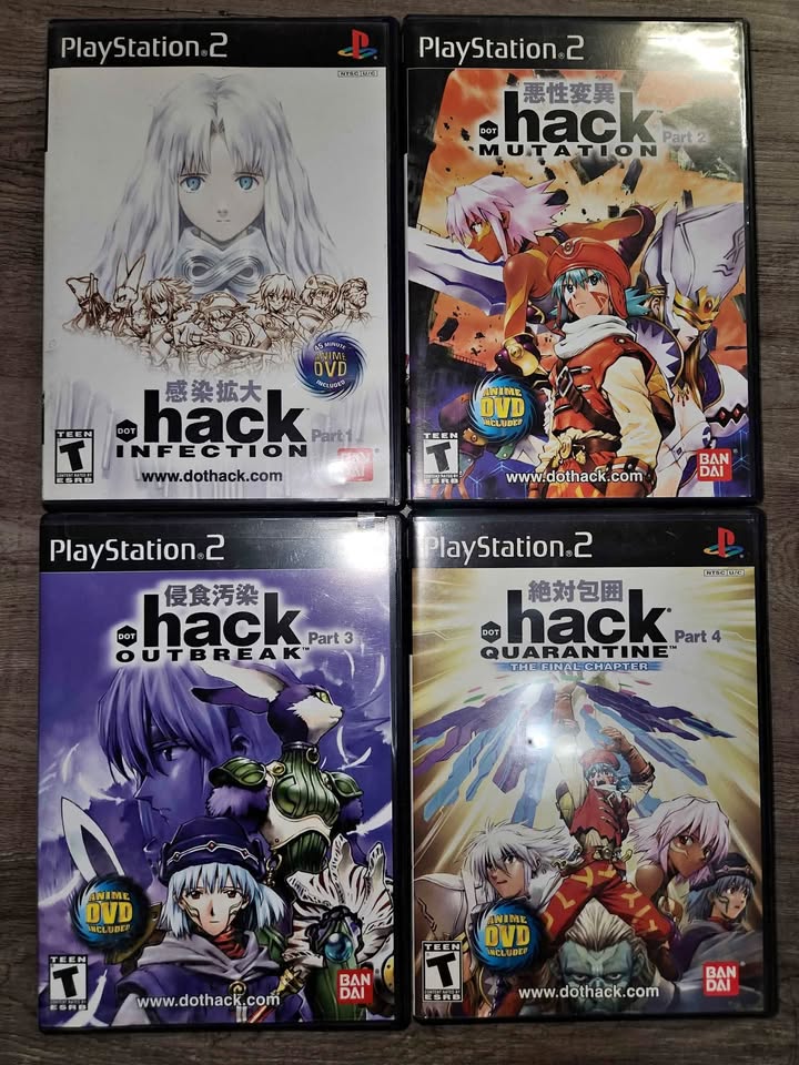 Complete .hack PS2 Game Collection (CIB)