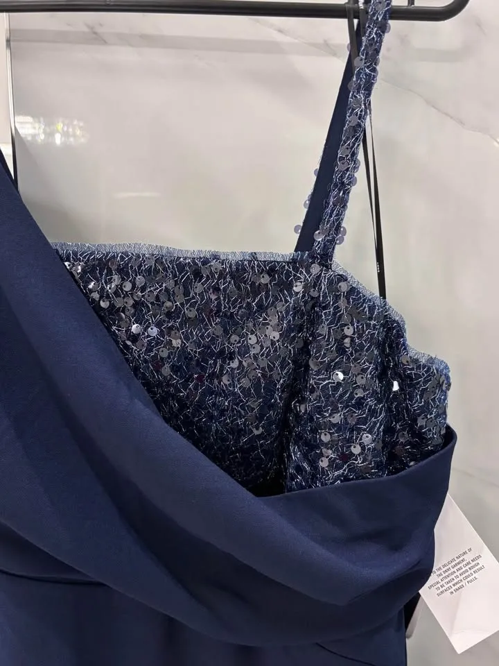 Brand new DKNY women dress - navy blue image indicator(5)