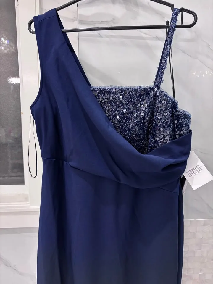 Brand new DKNY women dress - navy blue image indicator(6)