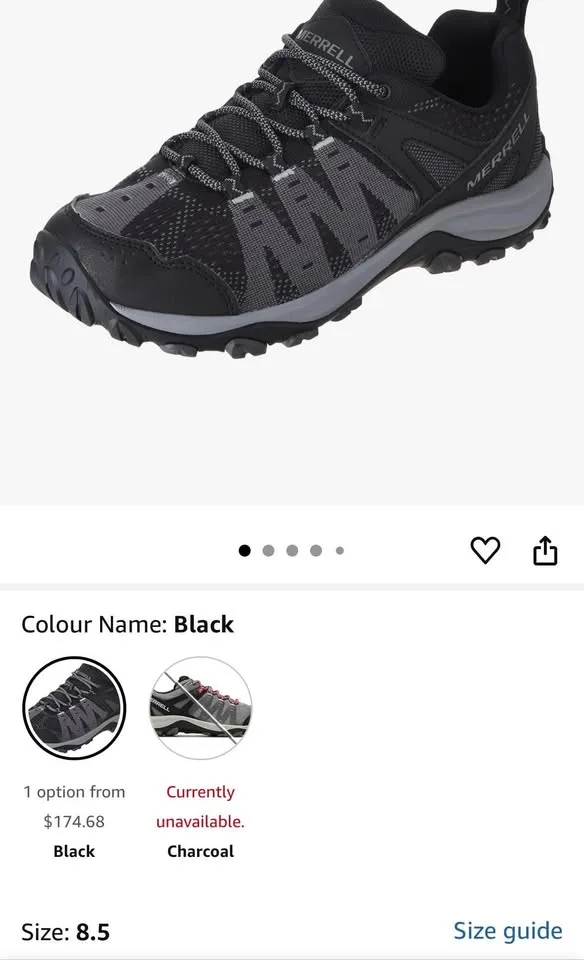 BNIB Men's Merrell Accentor 3 E-mesh. US 8.5. image indicator(2)