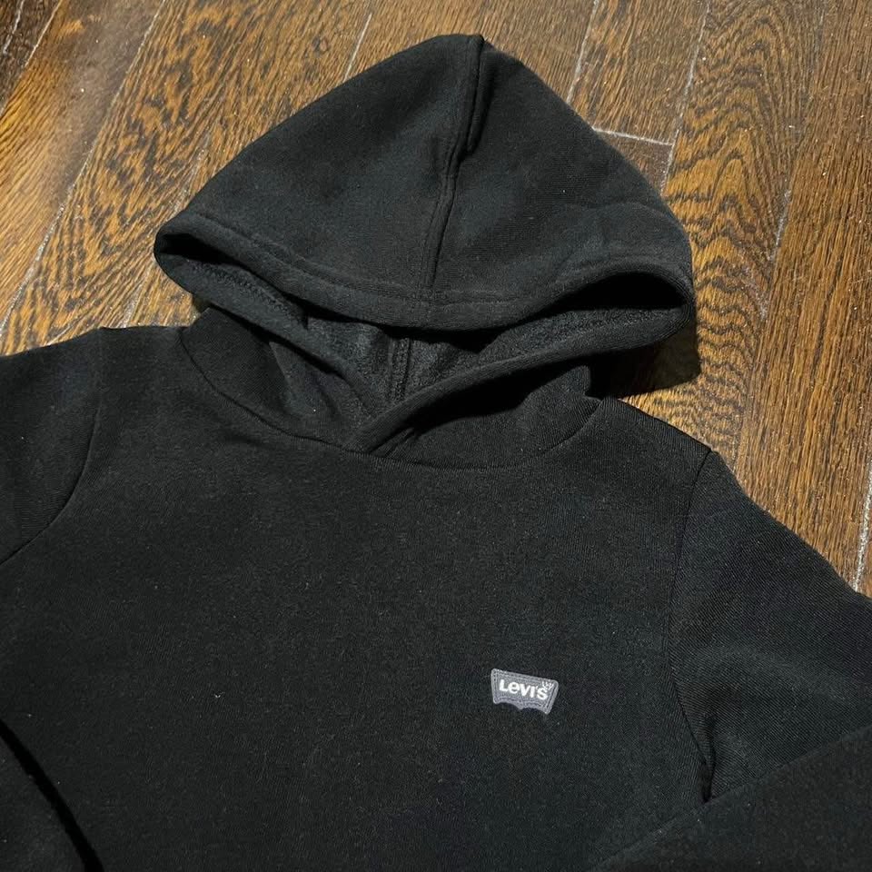 Levi’s Kids Black Hoodie Jogger Set - photo 3