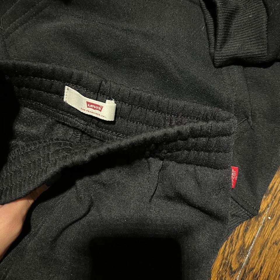 Levi’s Kids Black Hoodie Jogger Set - photo 4