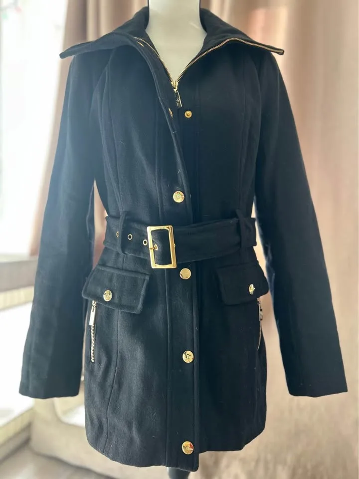 Guess Belted Pea coat size small image indicator(3)