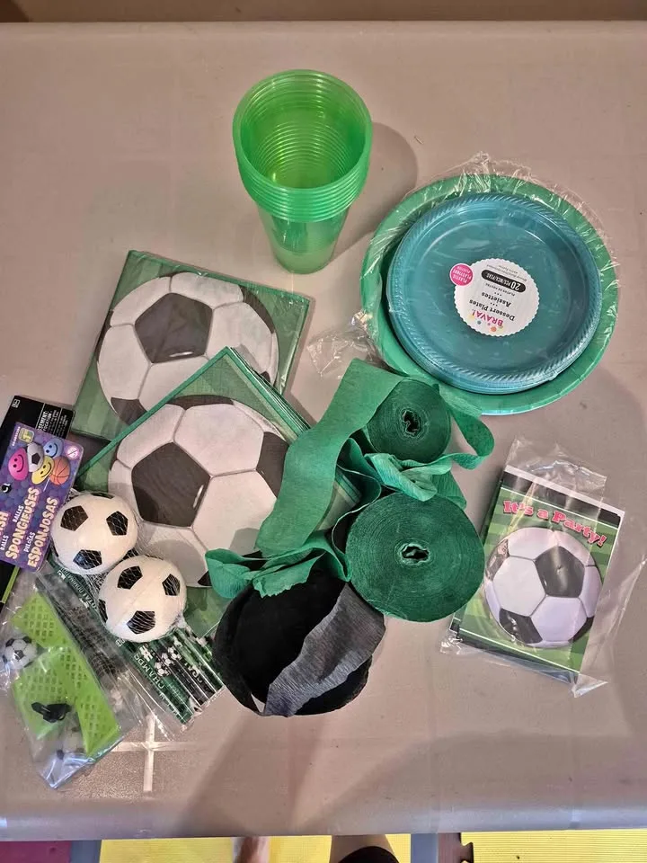 Mincraft & Soccer Birthday Party Supplies thumbnail