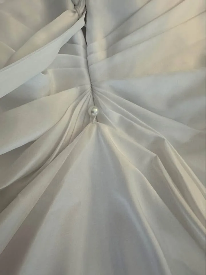 Wedding Dress – David’s Bridal Size 12 image indicator(4)