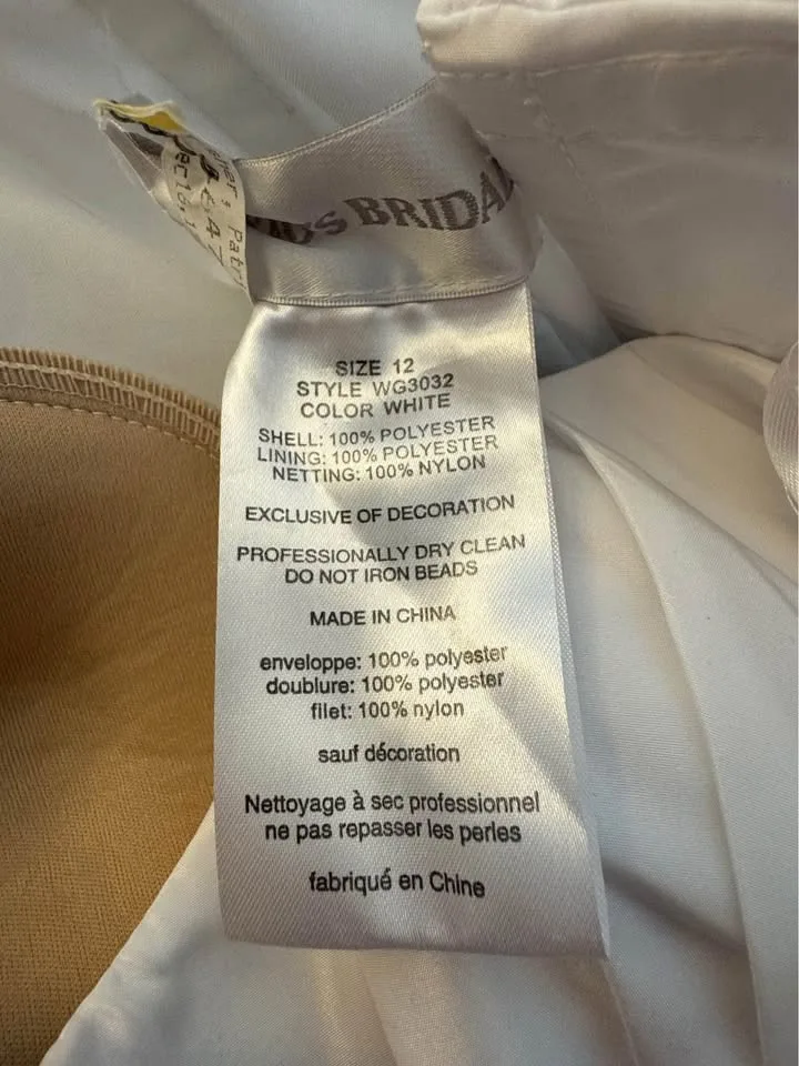 Wedding Dress – David’s Bridal Size 12 image indicator(9)