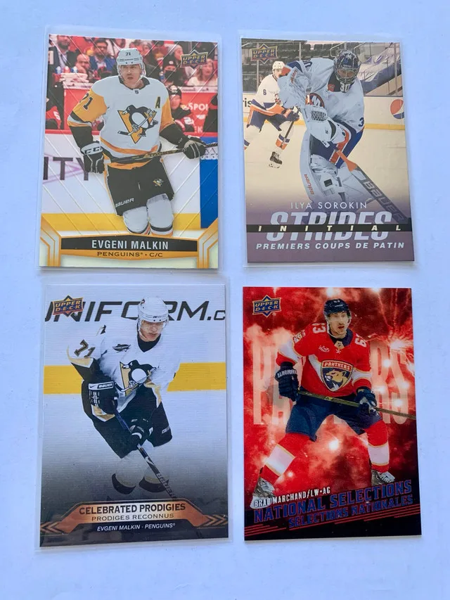24 NHL Hockey Cards, 1 Signature, 1 Numbered Card image indicator(4)