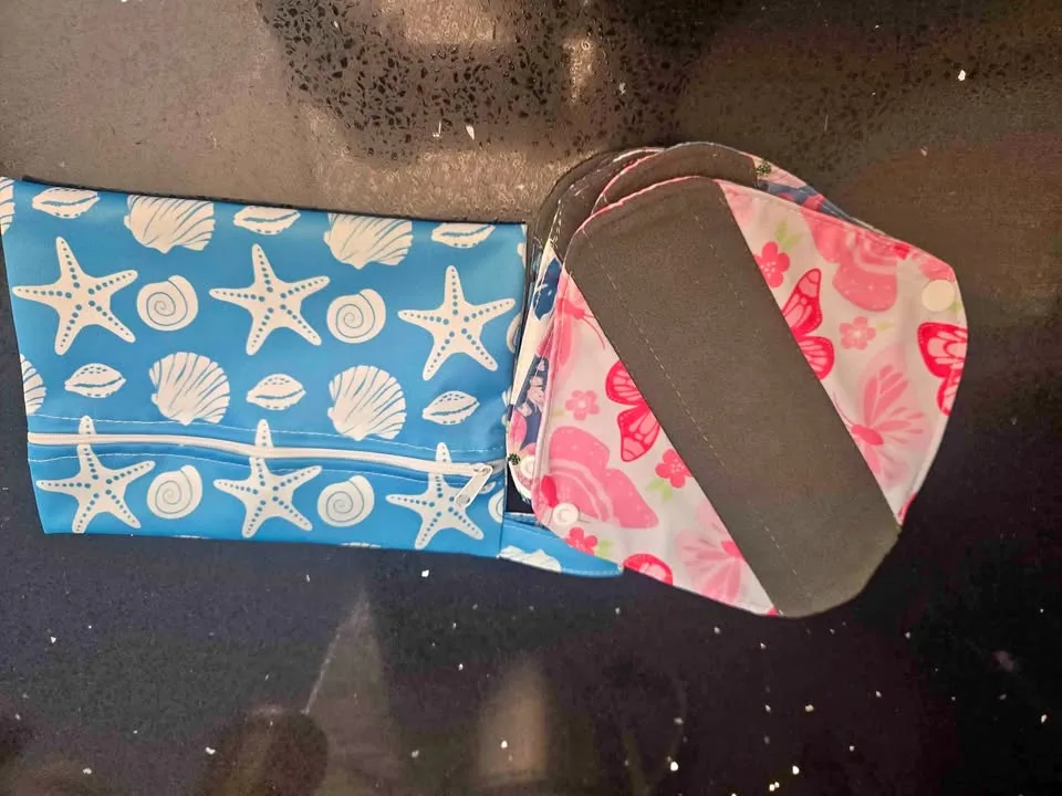 New- reusable period pads, pack of 7 thumbnail