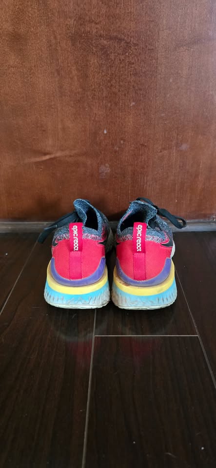 used Nike epic react dark grey men size 9 - photo 3