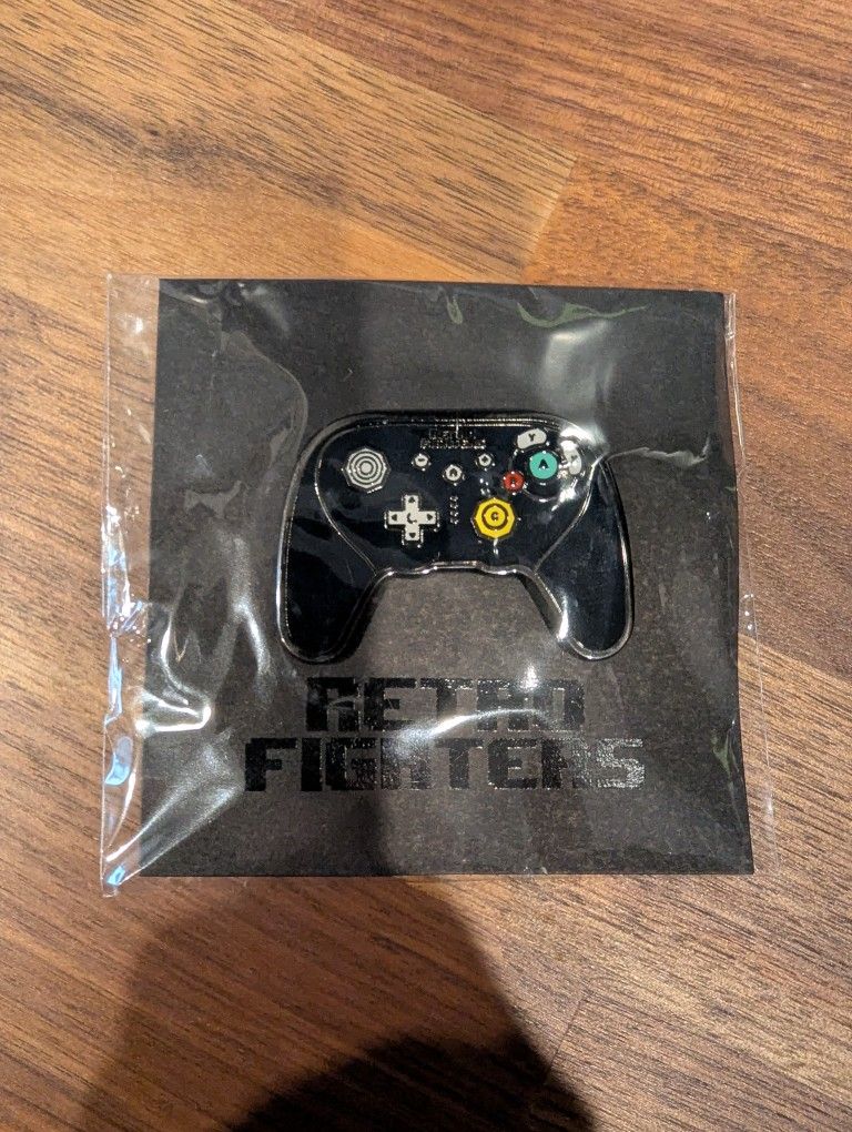 Retro Fighters BattlerGC Pro Enamel Pin