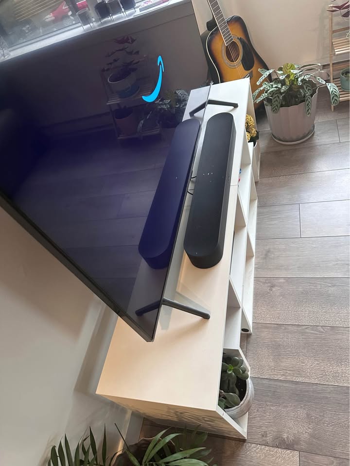 White 3 piece TV stand with combinations. - photo 3