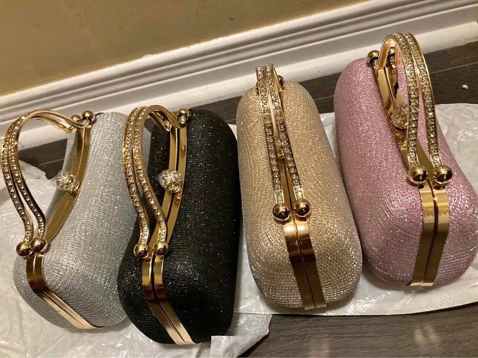 Brand new elegant glitter women evening bags thumbnail
