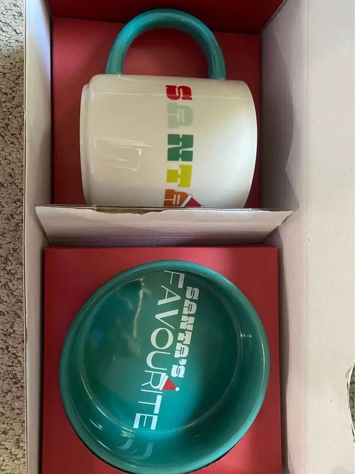 Christmas Mug and dog/cat bowl set image indicator(2)