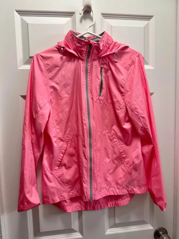 Danskin now hooded windbreaker thumbnail