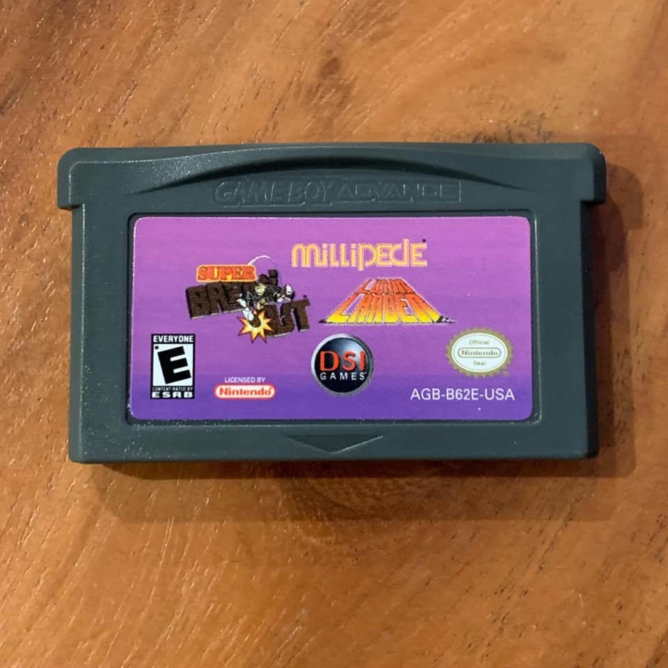 Nintendo Game GBA - Super Breakout / Millipede / Lunar Lander - photo 2