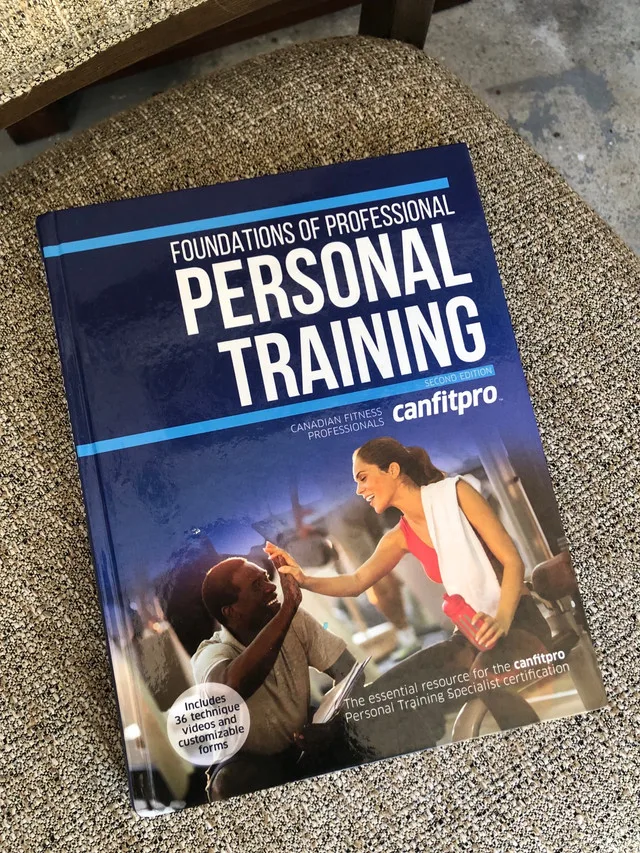 Canfitpro Personal Training Book thumbnail
