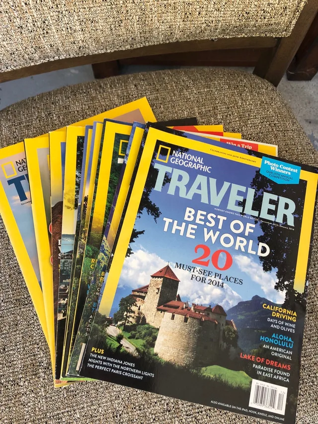 National Geographic Traveler Magazines thumbnail