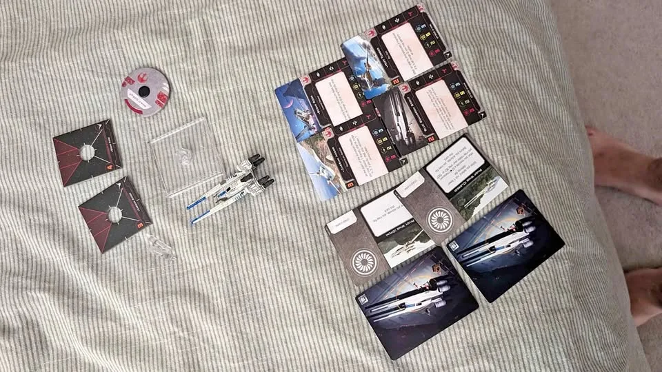Star wars X-wing game price board game U-wing game piece thumbnail