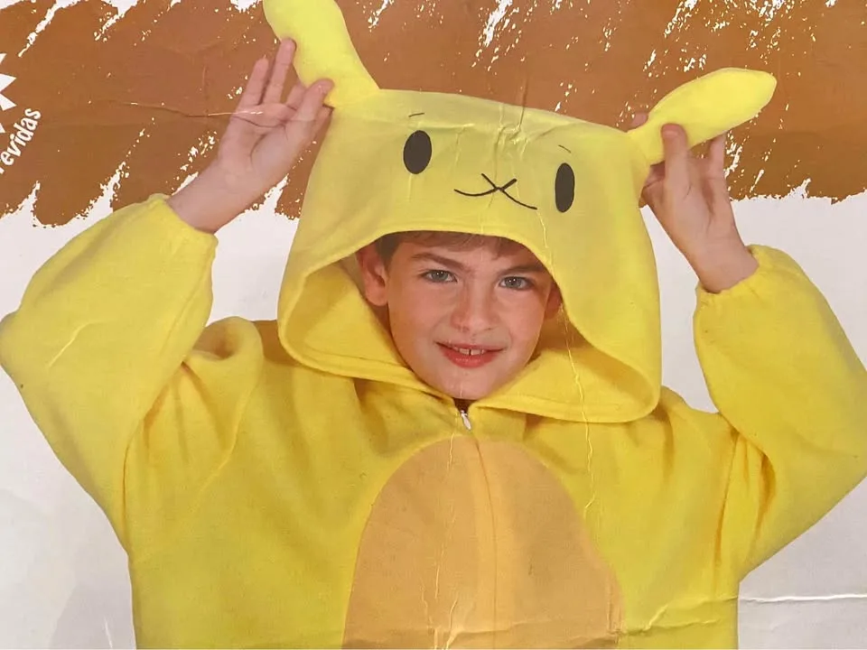 Pikachu - Pokémon costume - age 7 to 9 years