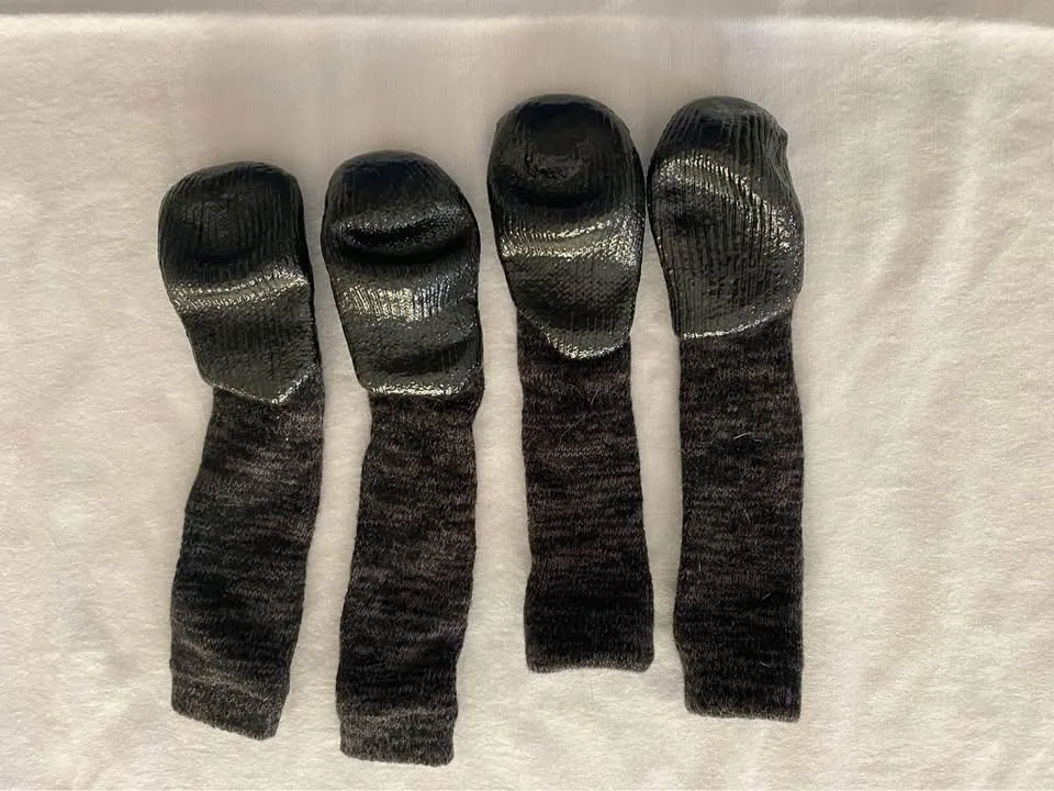 🐾 Dog Slouch Socks – Size XXS (Rubber-Dipped for Snow & Rain) 🐾 image indicator(3)