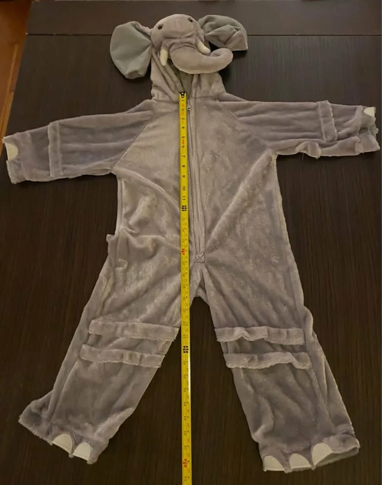 Elephant Halloween Costume for 4 to 6 year old image indicator(3)