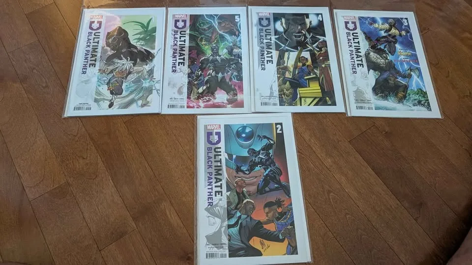 Comic book Lot Marvel, Black Panther collection image indicator(6)