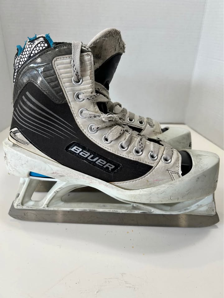 Bauer Reactor 2000 Senior/Adult Goalie Skates Size 7D