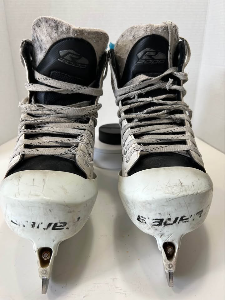 Bauer Reactor 2000 Senior/Adult Goalie Skates Size 7D - photo 2