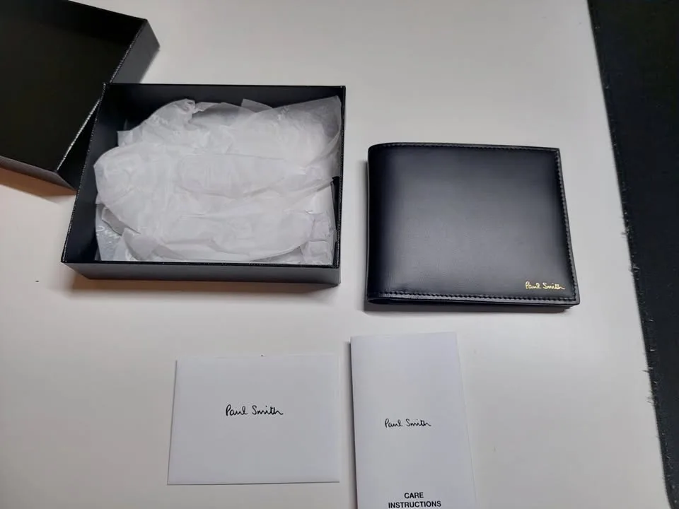 Paul Smith Leather 'Naked Lady' Wallet - Black image indicator(3)