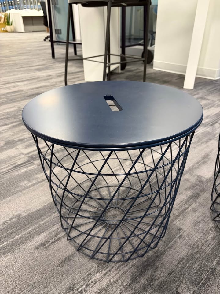 Black Metal Mesh Coffee Table -Office Move Out Sale - photo 2