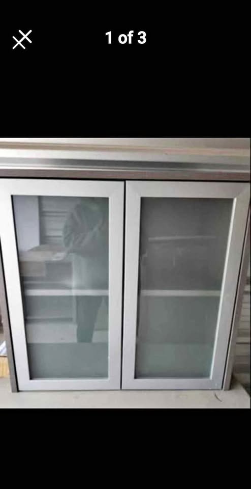 Beautiful Grey cabinet table top unit