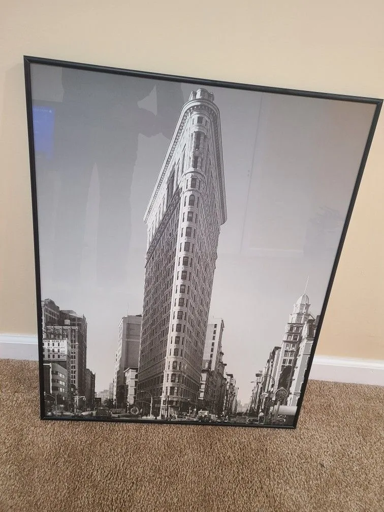 Manhattan Bulding 23 St Pic Frame 2ft W And 30 Inches thumbnail