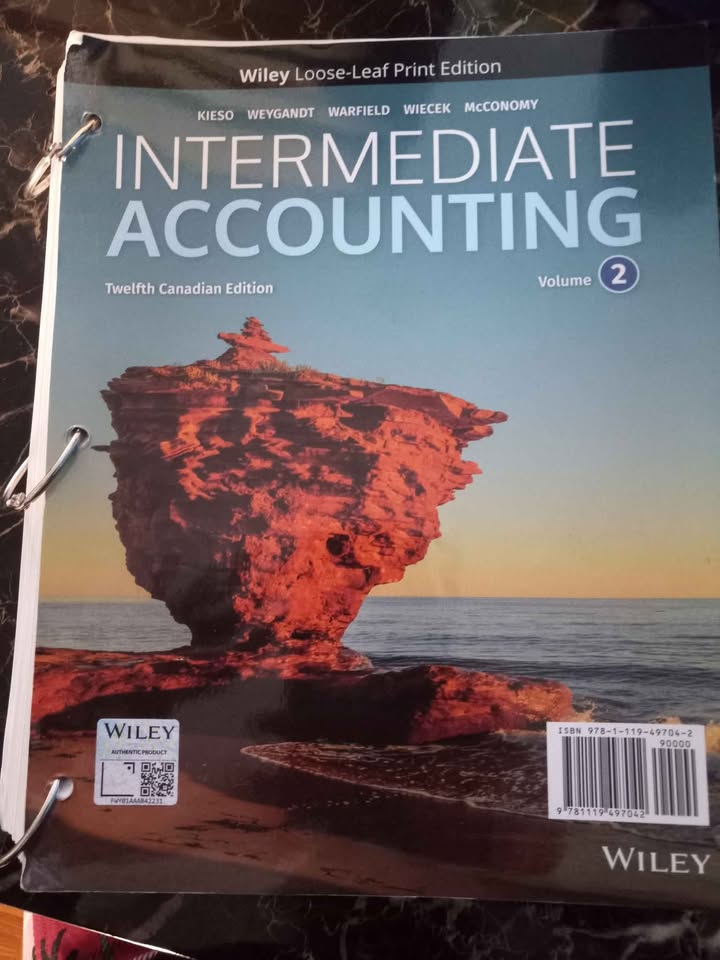 Intermediate Accounting (12th Canadian Ed) Vol. 2 - photo 2