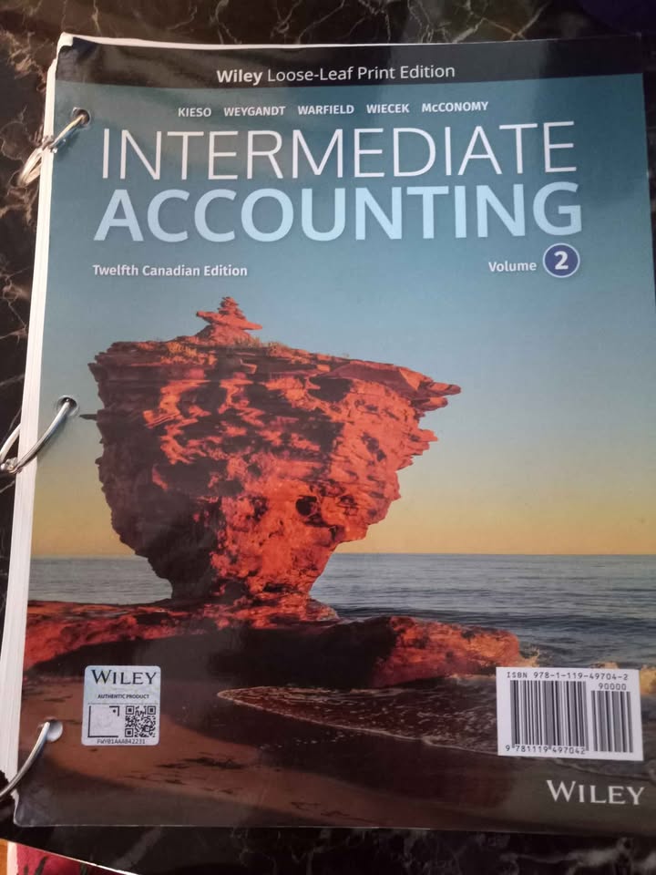 Intermediate Accounting (12th Canadian Ed) Vol. 2 - photo 3