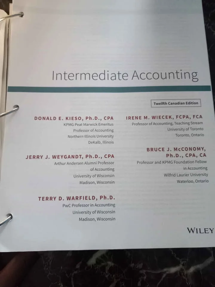 Intermediate Accounting (12th Canadian Ed) Vol. 2 image indicator(6)