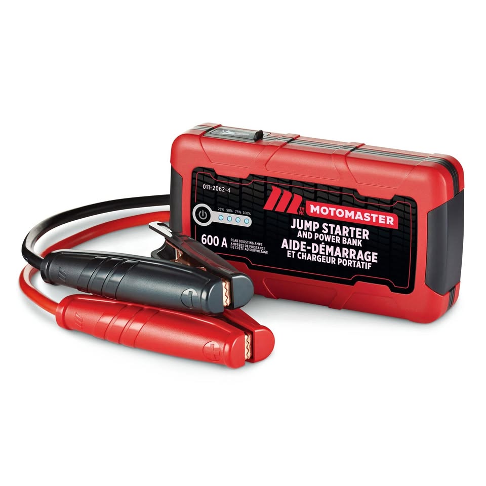 MotoMaster Jump Starter & USB Power Bank