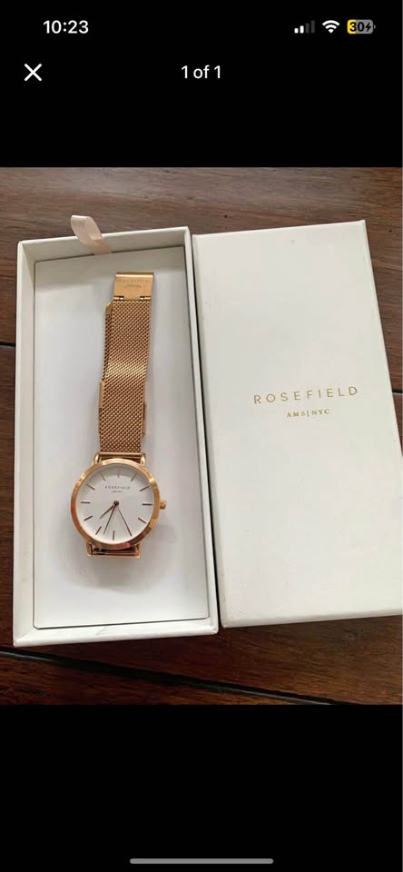 Rosefield Small Edit Rose Gold Watch - photo 5