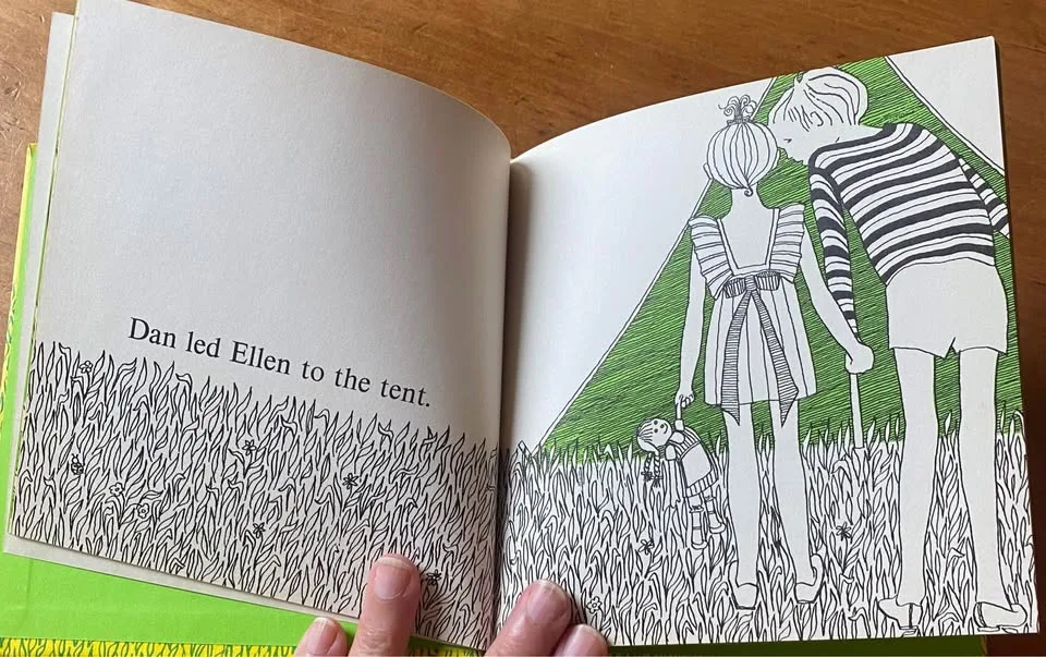 Vintage hardcover children’s book "The Tent” image indicator(3)