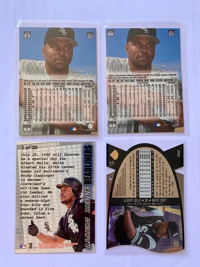 10 Joey Belle Rookie Cards MLB image indicator(4)