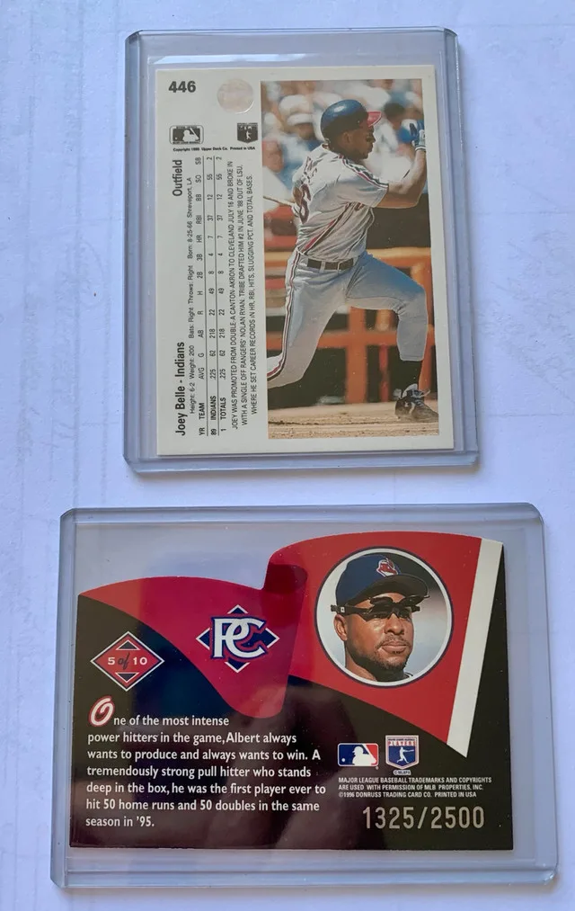 10 Joey Belle Rookie Cards MLB image indicator(6)