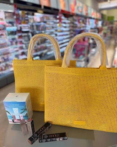 Lancome Yellow Tote Bag - photo 3