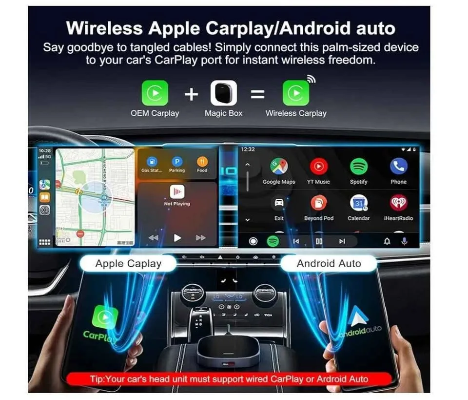 Carplay Adapter with YouTube. New. image indicator(2)