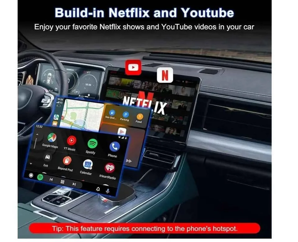 Carplay Adapter with YouTube. New. image indicator(3)