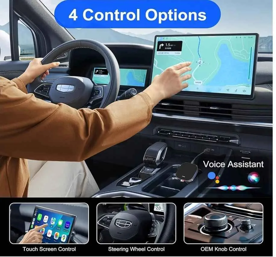 Carplay Adapter with YouTube. New. image indicator(4)