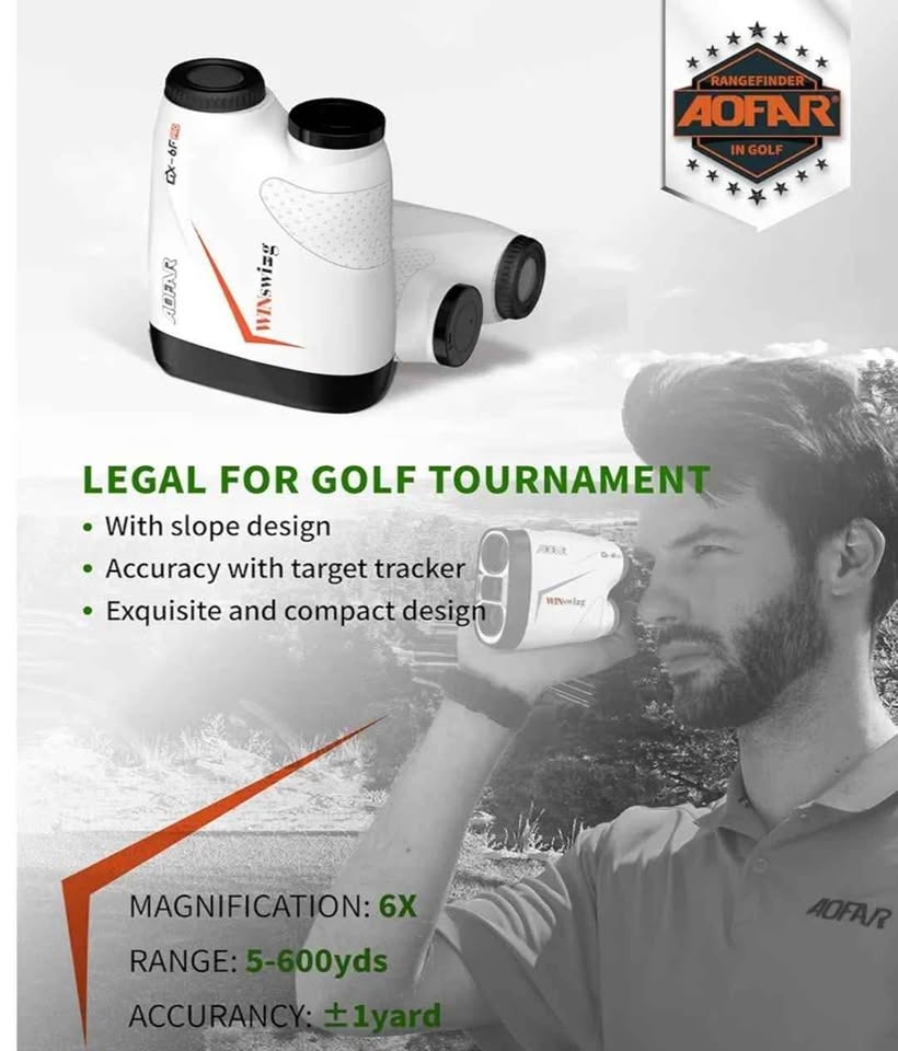 AOFAR GX-6F PRO Golf Rangefinder Grey - photo 4