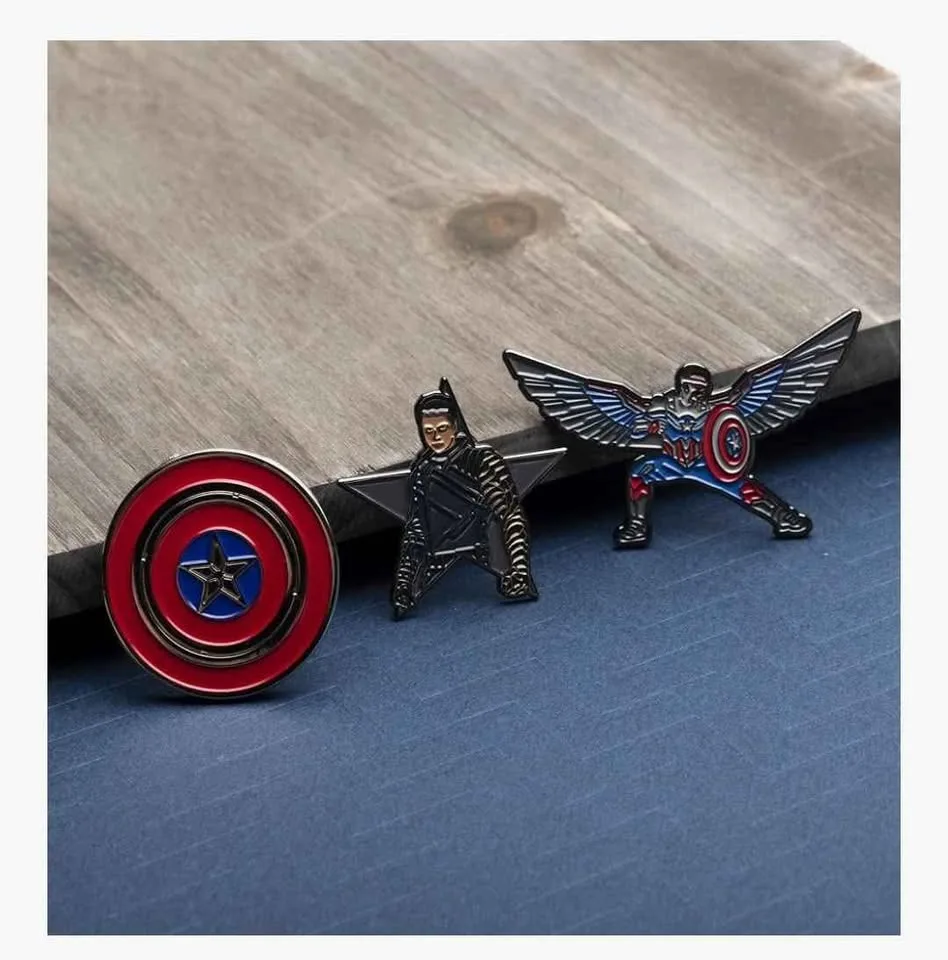 Marvel Studios: The Falcon and The Winter Soldier 3 Pin Set image indicator(3)