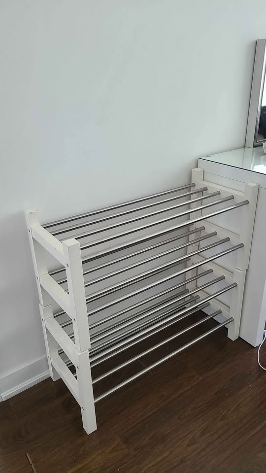 TJUSIG Ikea White Shoe Rack - photo 2