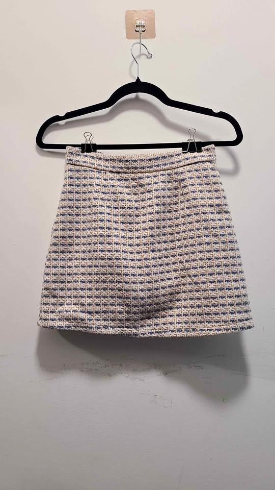 White Tweed Skirt
