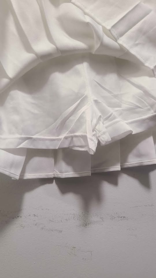 White Pleated Skirt - photo 2