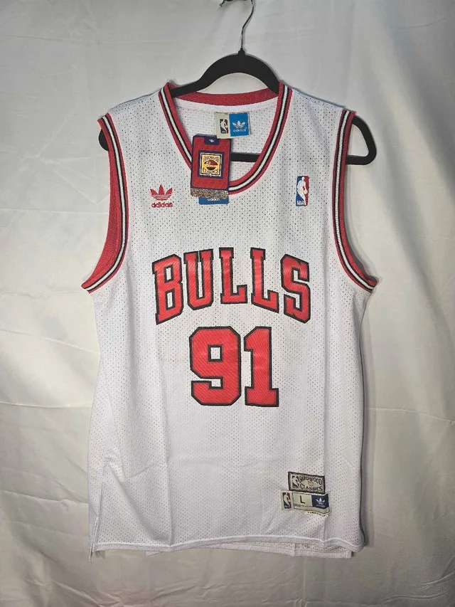 Chicago Bulls NBA Jersey Size M,L,XL #91 Rodman thumbnail